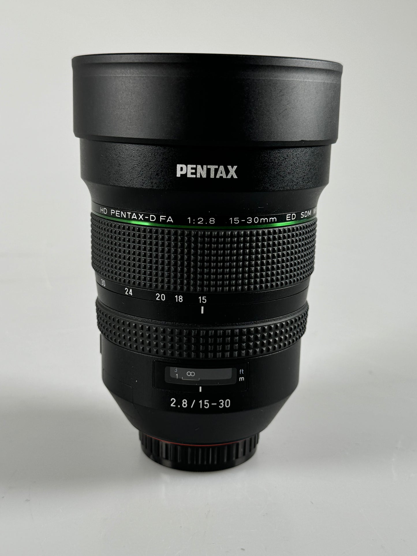 Pentax HD D-FA 15-30mm F2.8 SDM WR ED Extra Wide Angle Zoom Lens