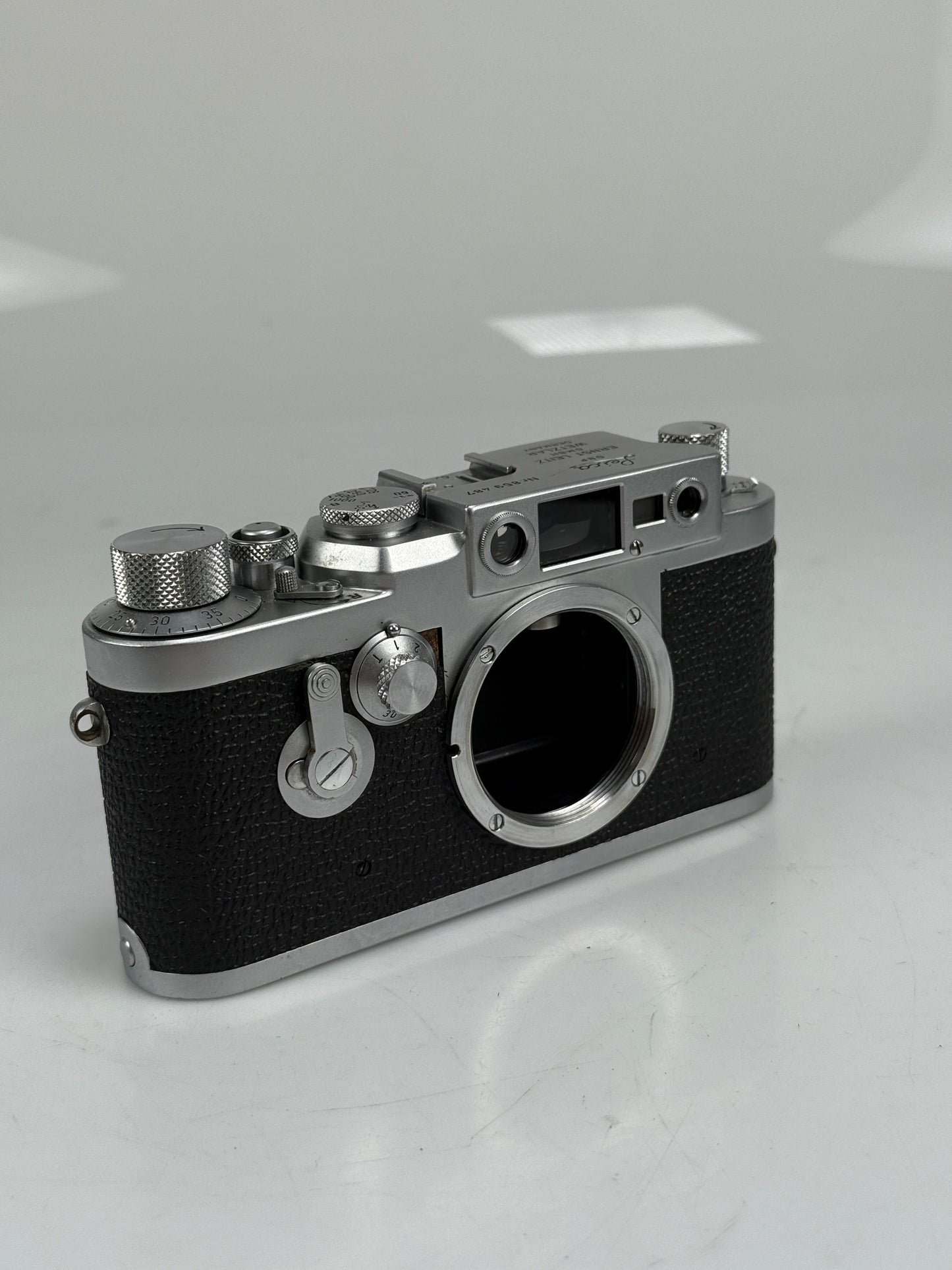Leica IIIG Screwmount LTM Rangefinder Body in Chrome Silver
