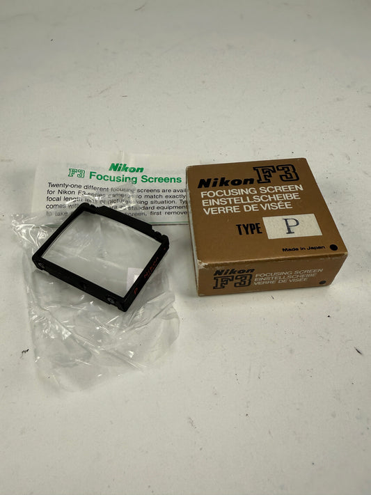 Nikon F3 red dot Type P Fresnel Split Image Rangefinder Focusing Screen