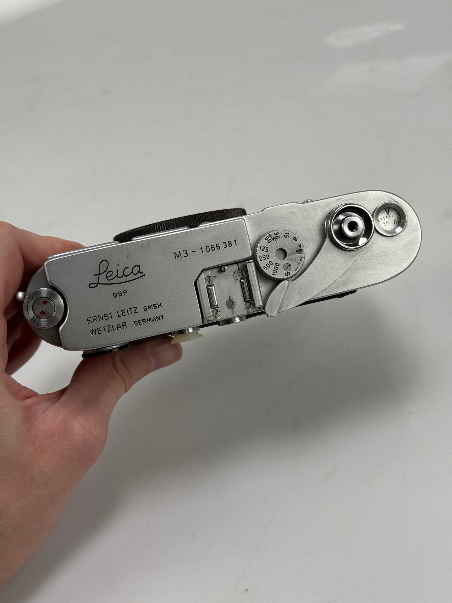 Leica M3 SS Single Stroke Rangefinder 35mm Film Camera Chrome SN:1066XXX