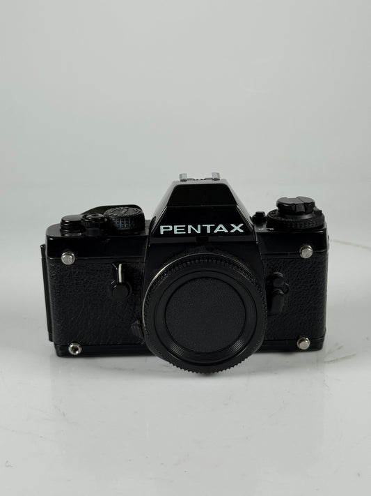 LATE model Pentax LX 35mm SLR Film Camera Body w/ FA-1 prism