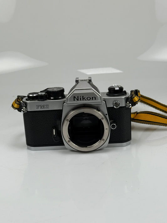 Nikon FM2N SLR Film Camera Body FM-2N Chrome