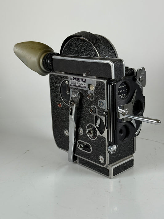 BOLEX Reflex REX 3 Vintage H16 16mm MOVIE CAMERA