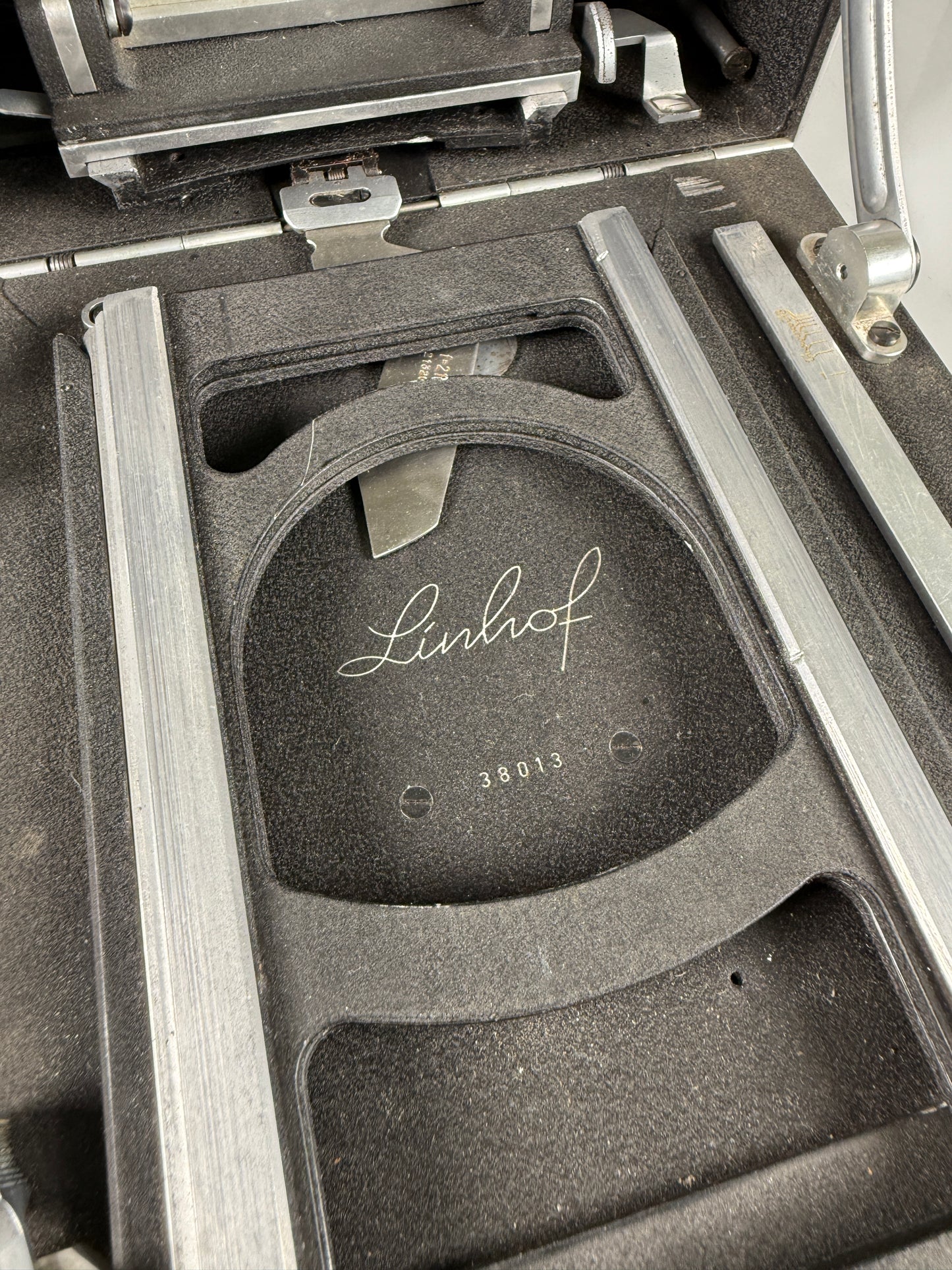 Linhof Technika Large Format 5x7 camera rare with 210mm f4.5 xenar length