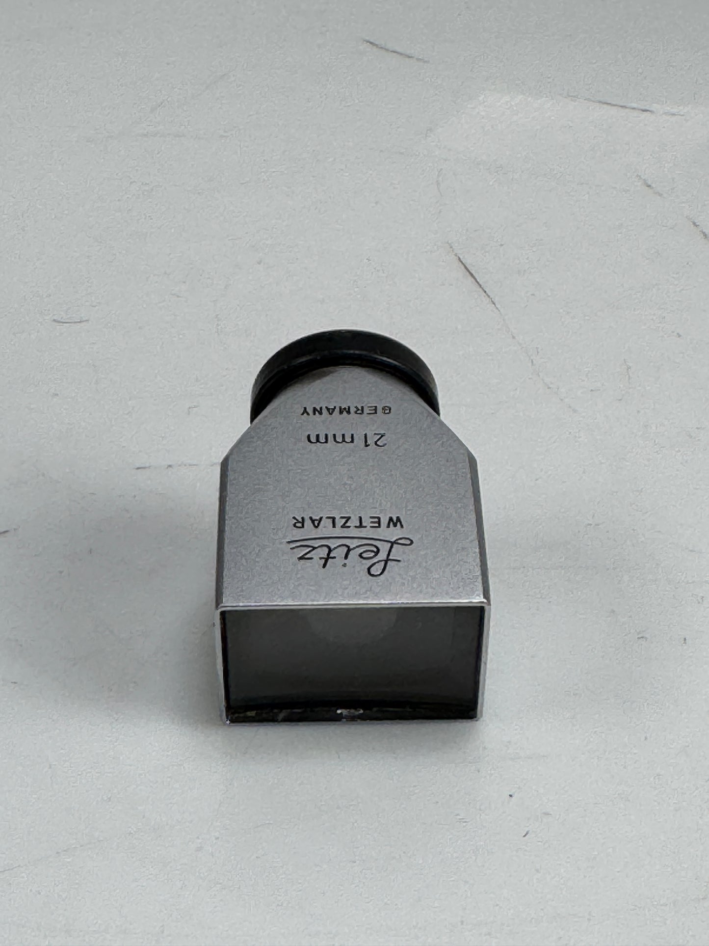 Leica 21mm Bright Line Finder Viewfinder Germany Chrome Metal