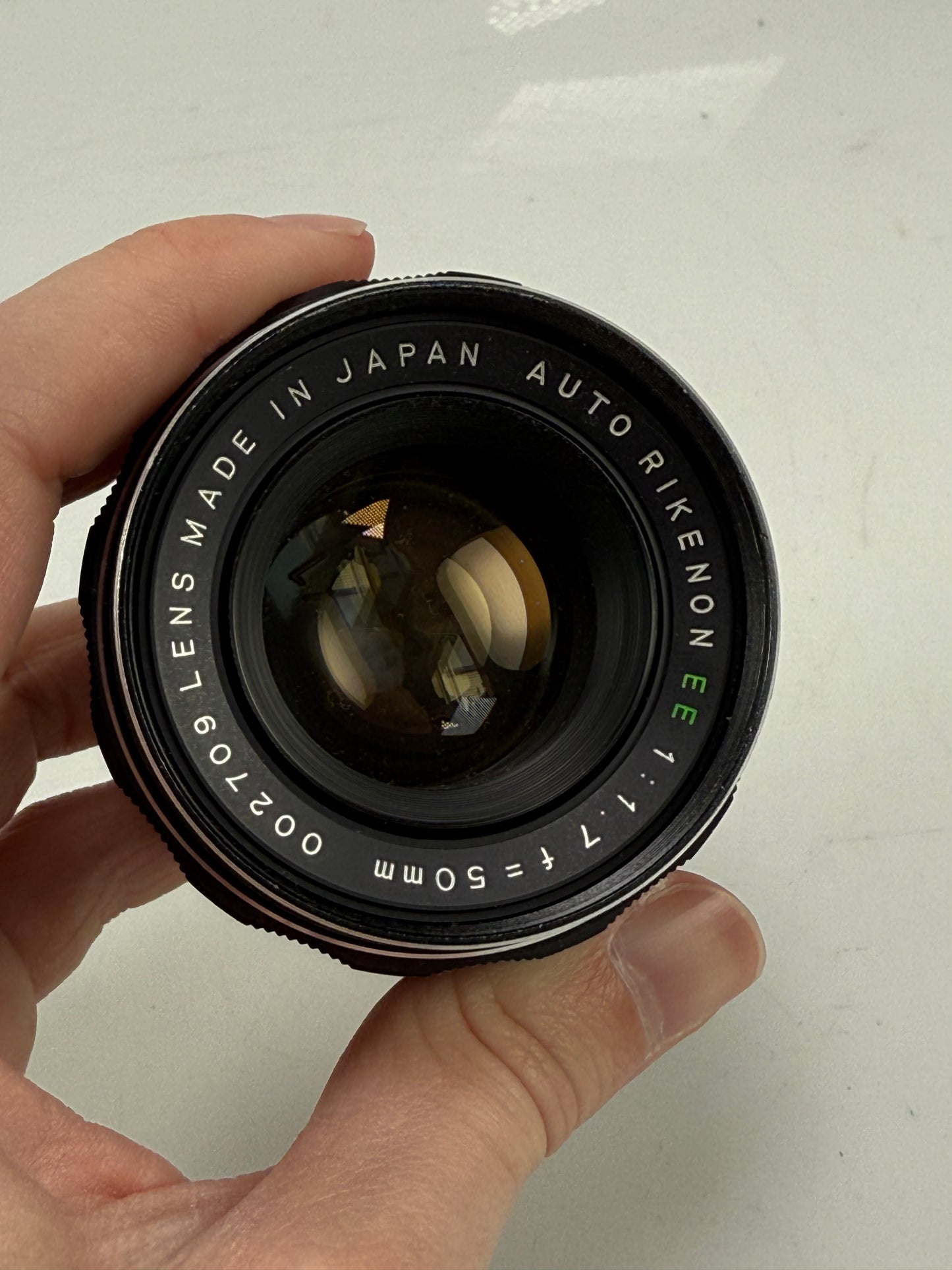 Ricoh Auto Rikenon EE 50mm f1.7 M42 mount Lens
