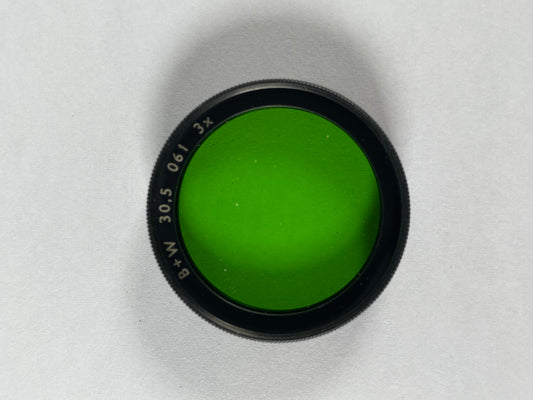 B+W 30.5mm 071 3x green filter