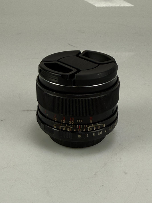 Auto Mamiya Sekor 55mm f1.8 M42 Screw Mount Lens