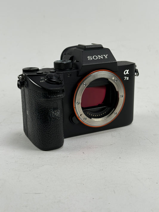 Sony Alpha A7III 24 MP Full-Frame Mirrorless Camera (Body Only)