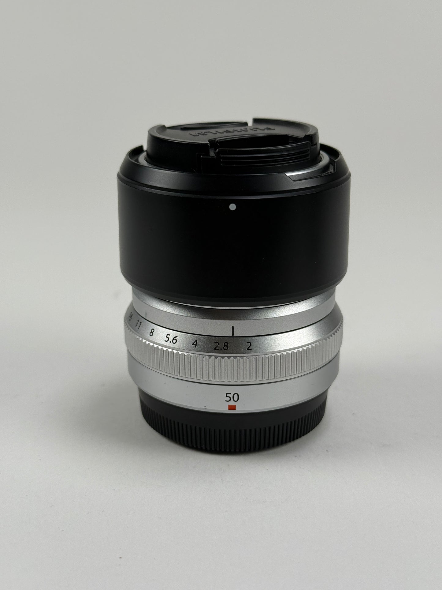 Fuji Fujifilm XF 50mm f2 R WR Lens X Mount Silver