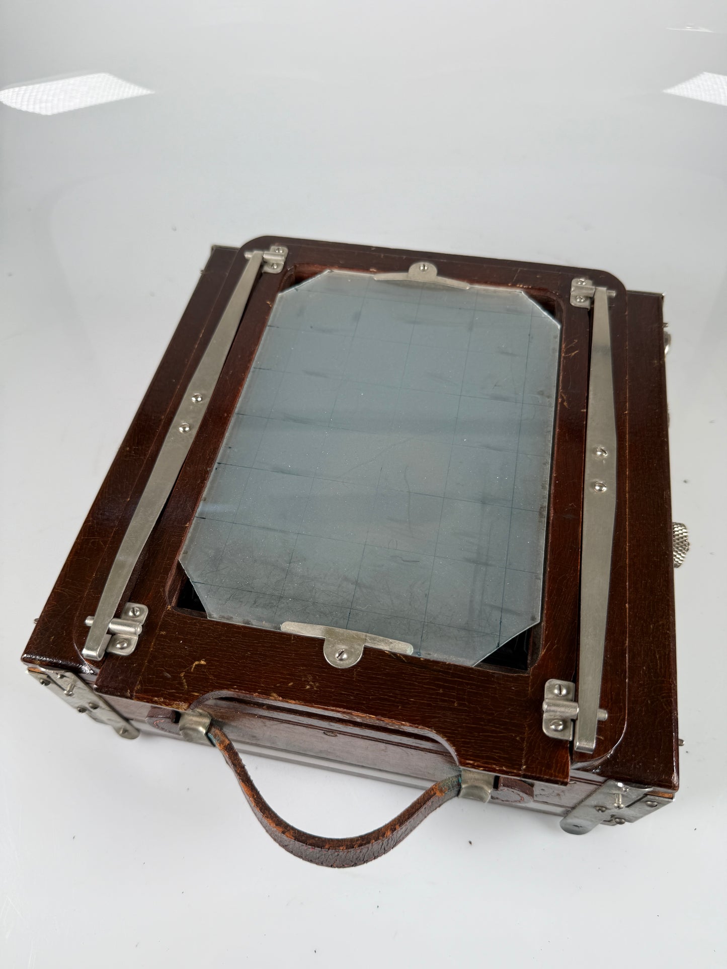 Deardorff 5X7 Large Format Film Wooden Camera Body with 4X5 Reducing Back