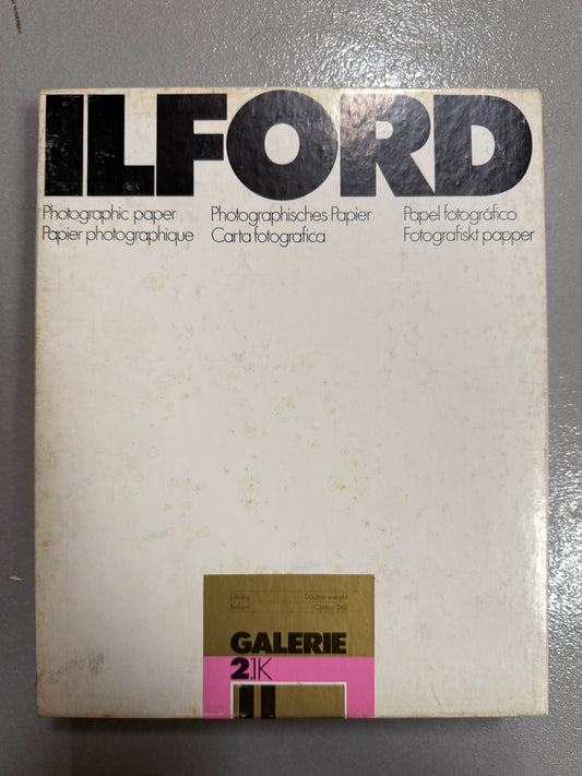 Ilford Ilfobrom Galerie 2.1K 8x10 Photo Paper 100 sheets unopened NOS fibre