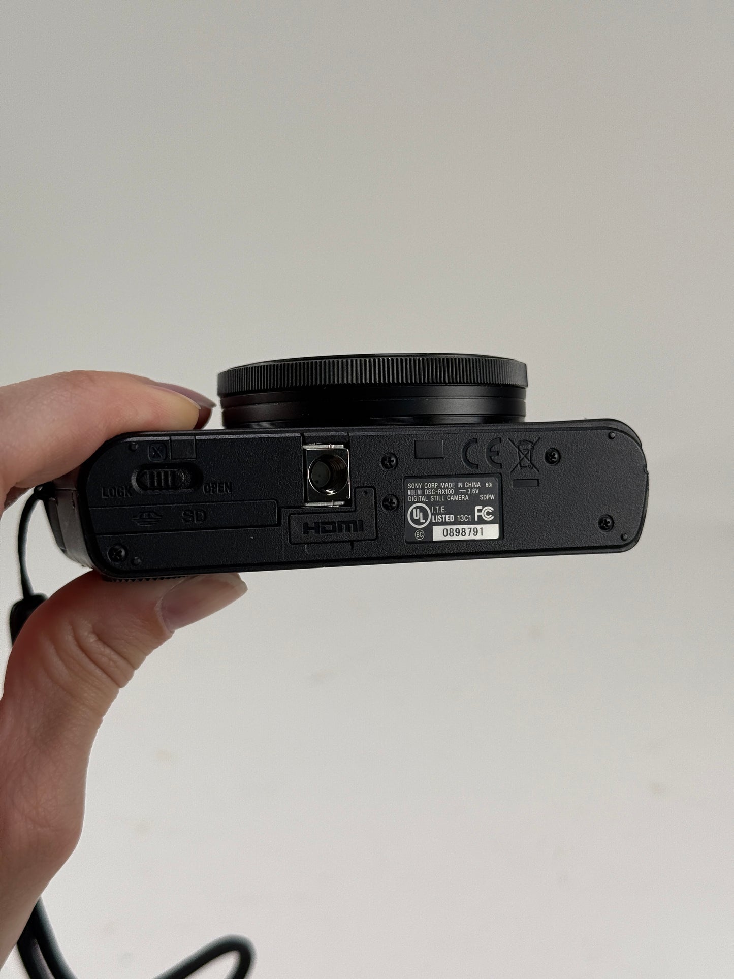 Sony Cyber-Shot DSC-RX100 20.2MP Compact Digital Camera