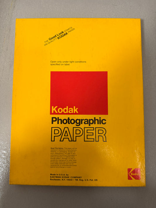 Kodak Kodabromide E2 B&W Paper - 11x14, 50 sheets, 1979 SEALED