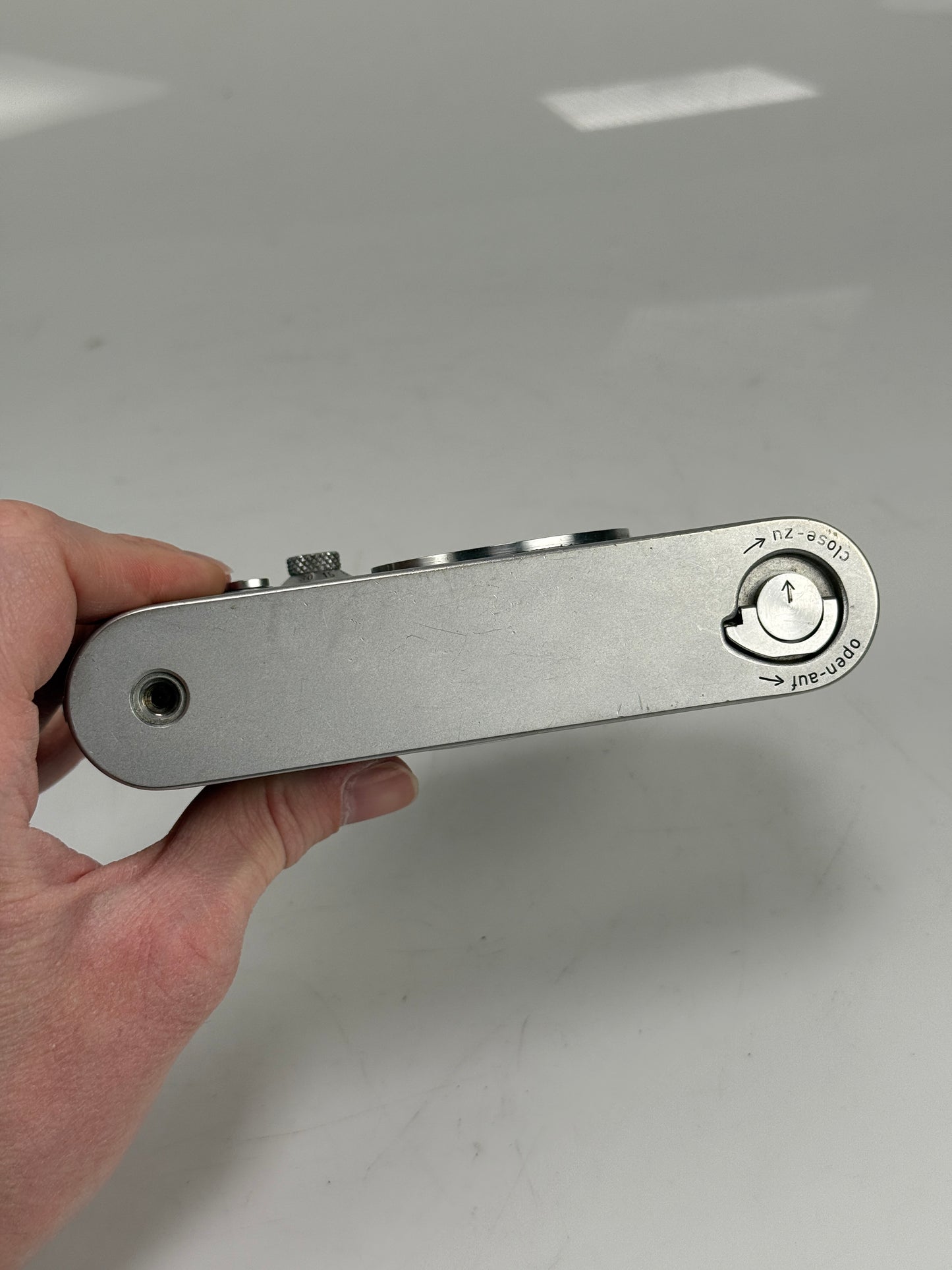 Leica IIIG Screwmount LTM Rangefinder Body in Chrome Silver