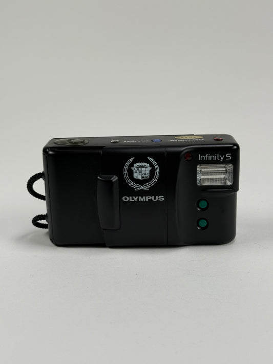 Olympus Infinity S 35mm Point and Shoot 35mm f3.5 Cadillac