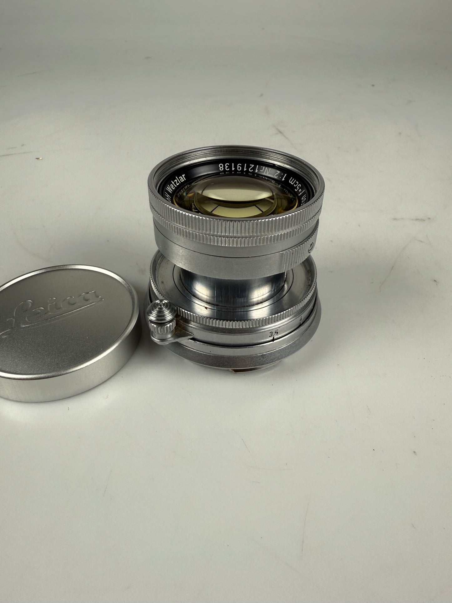 Leica 50mm f2 Summicron Radioactive M mount Rangefinder Lens
