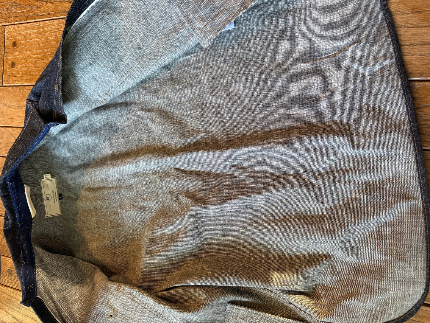 Rogue Territory RGT Japanese Selvedge Denim Service Shirt Jacket $295 – Large