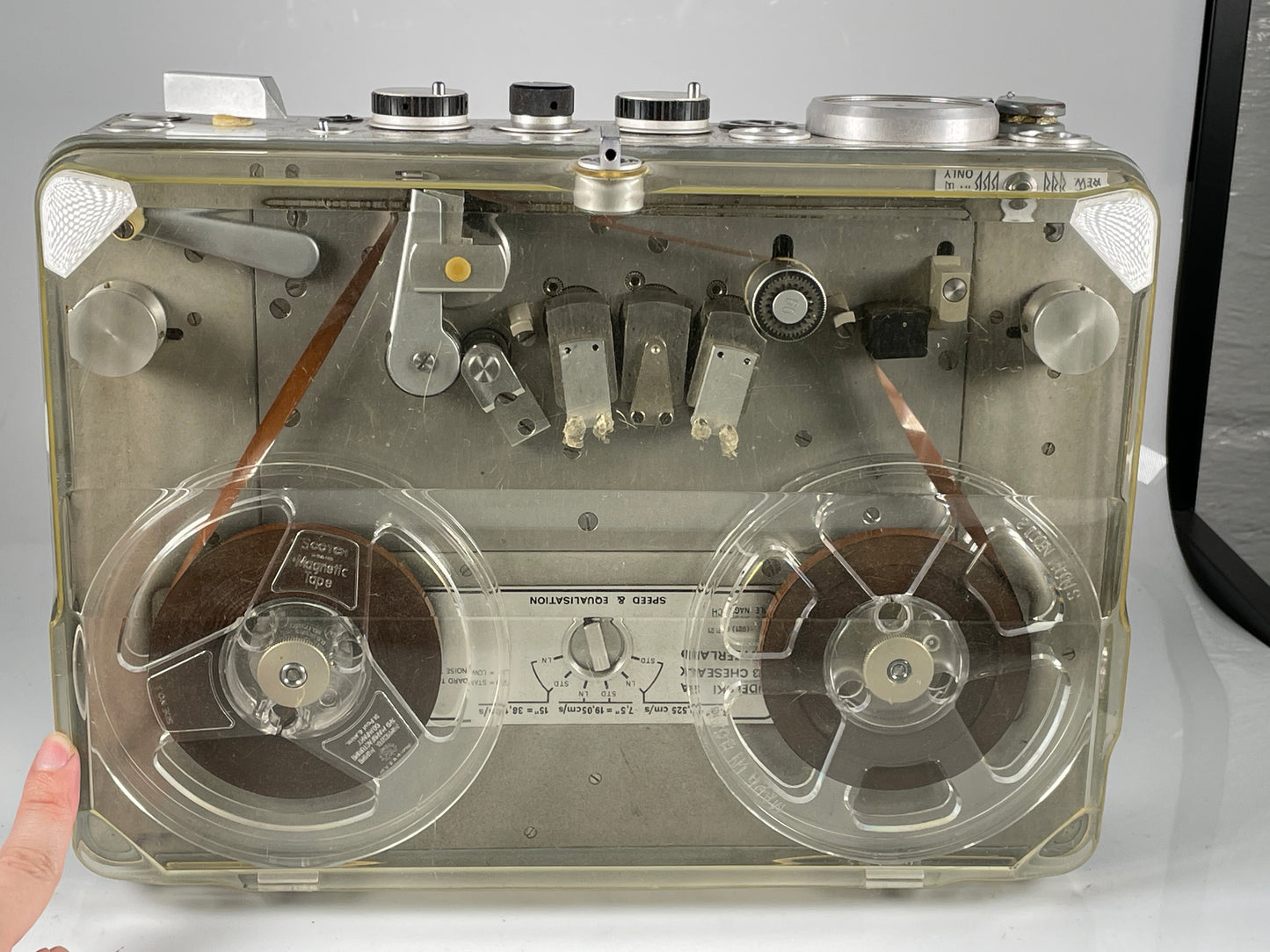 Kudelski Nagra IV-L Reel to reel field tape recorder RARE