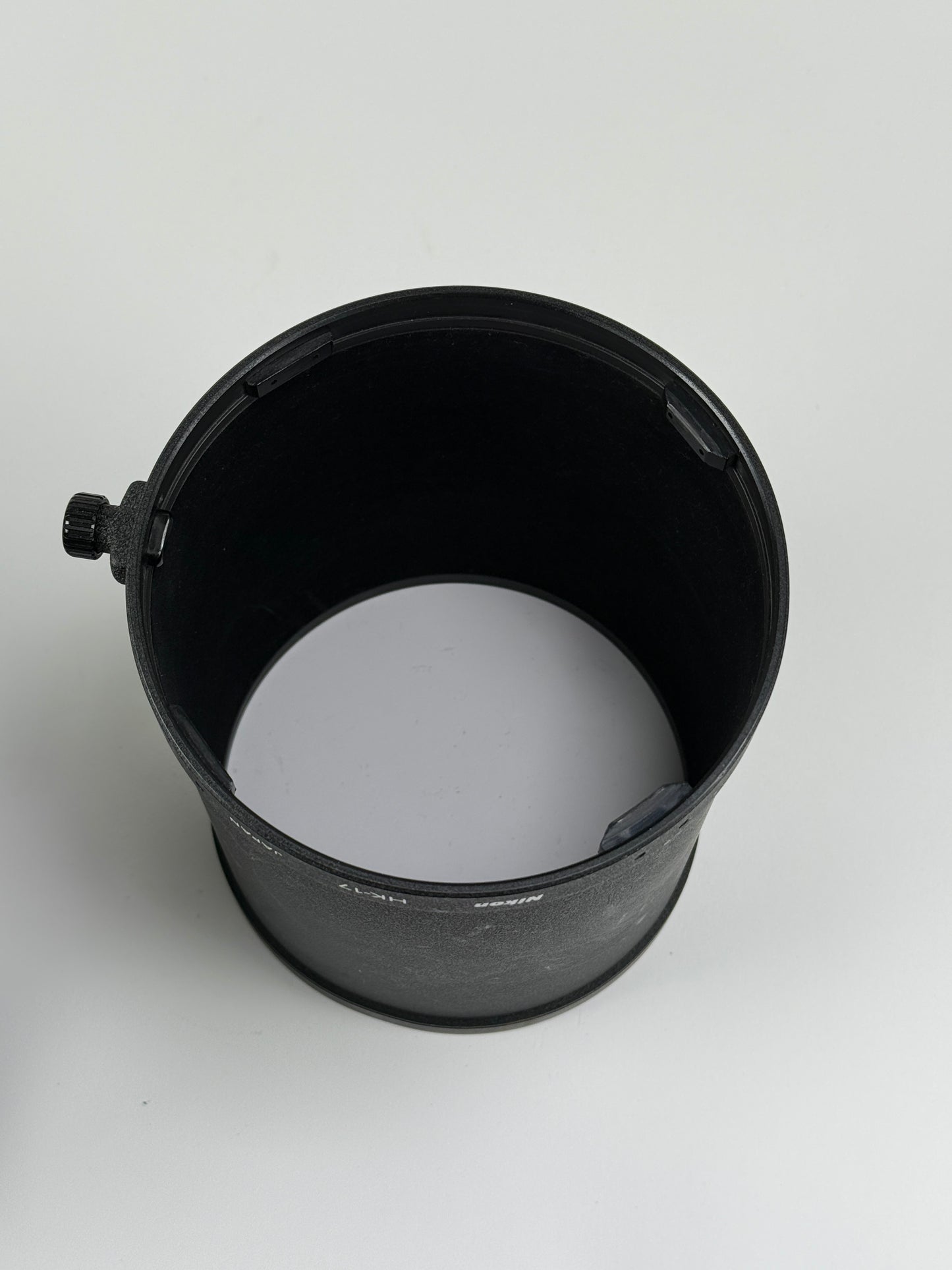 Nikon HK-17 Lens Hood for 500mm f4 P Lens with front lens cover/cap