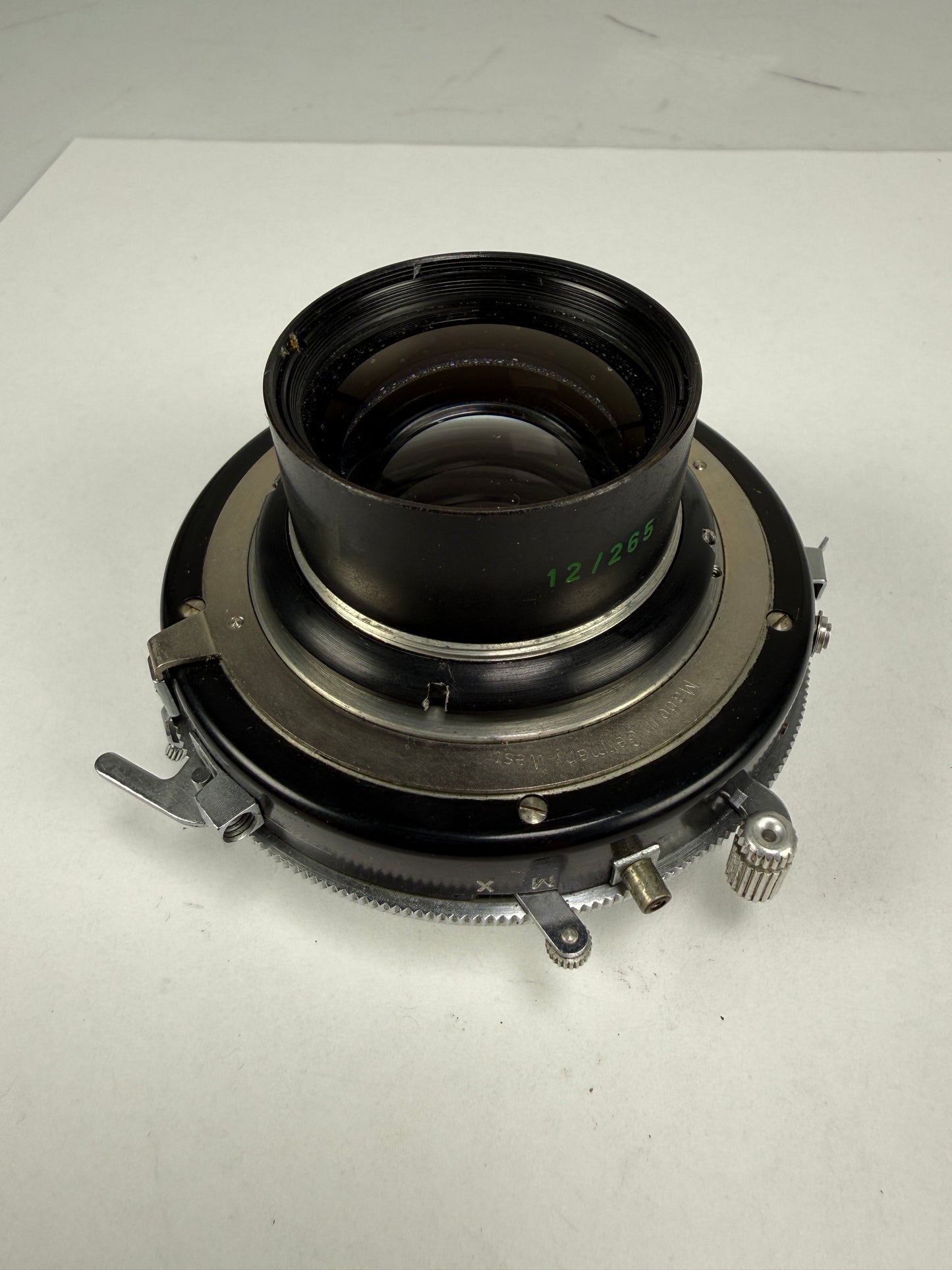 Schneider Symmar 150mm f5.6 265mm f12 convertible Linhof lens