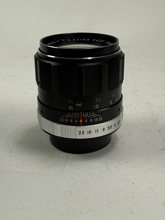 Fujifilm Fujinon T 100mm f2.8 MF Lens M42 Mount
