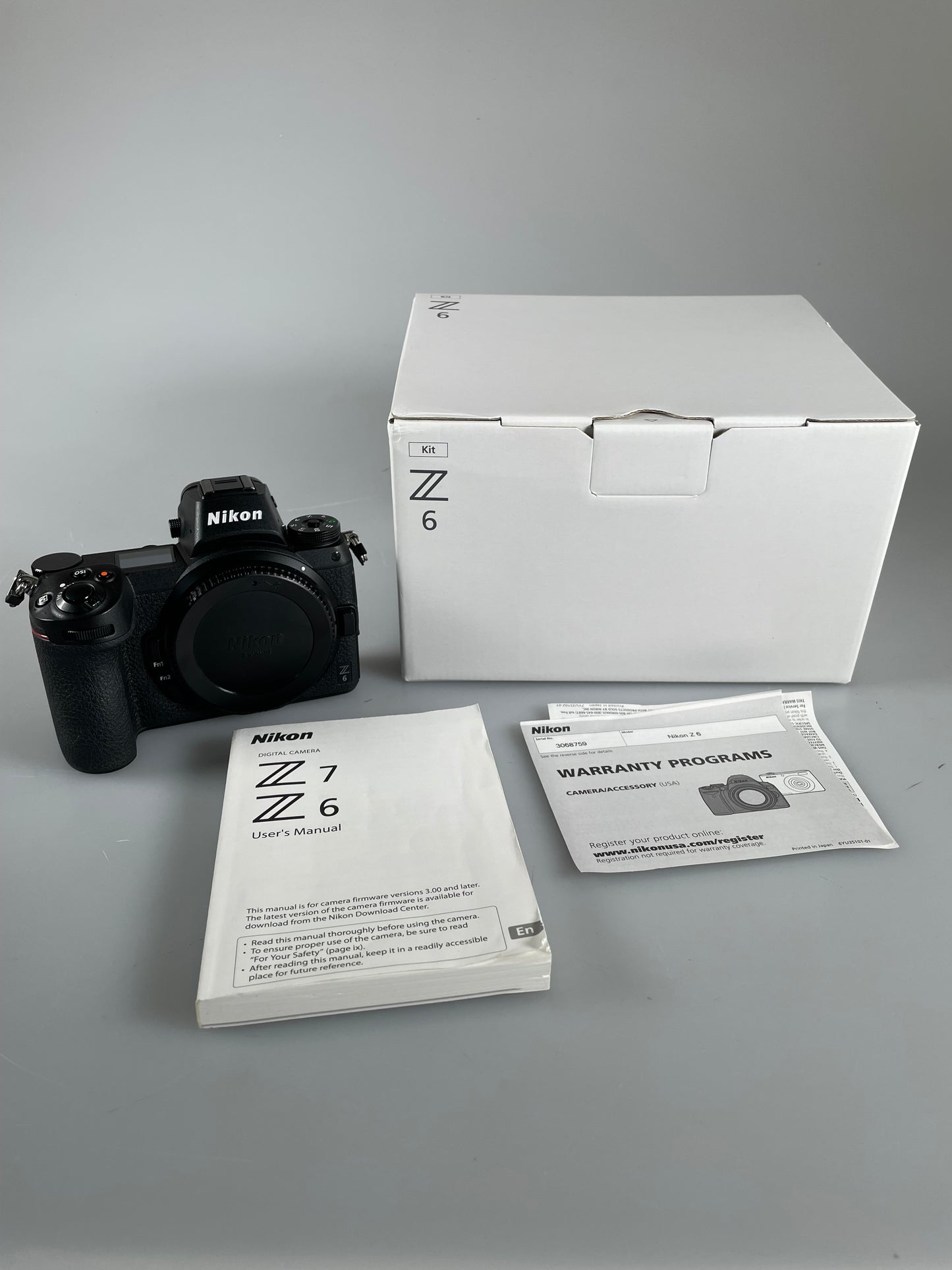 Nikon Z6 Mirrorless Digital Camera 24.5MP Z6 Body