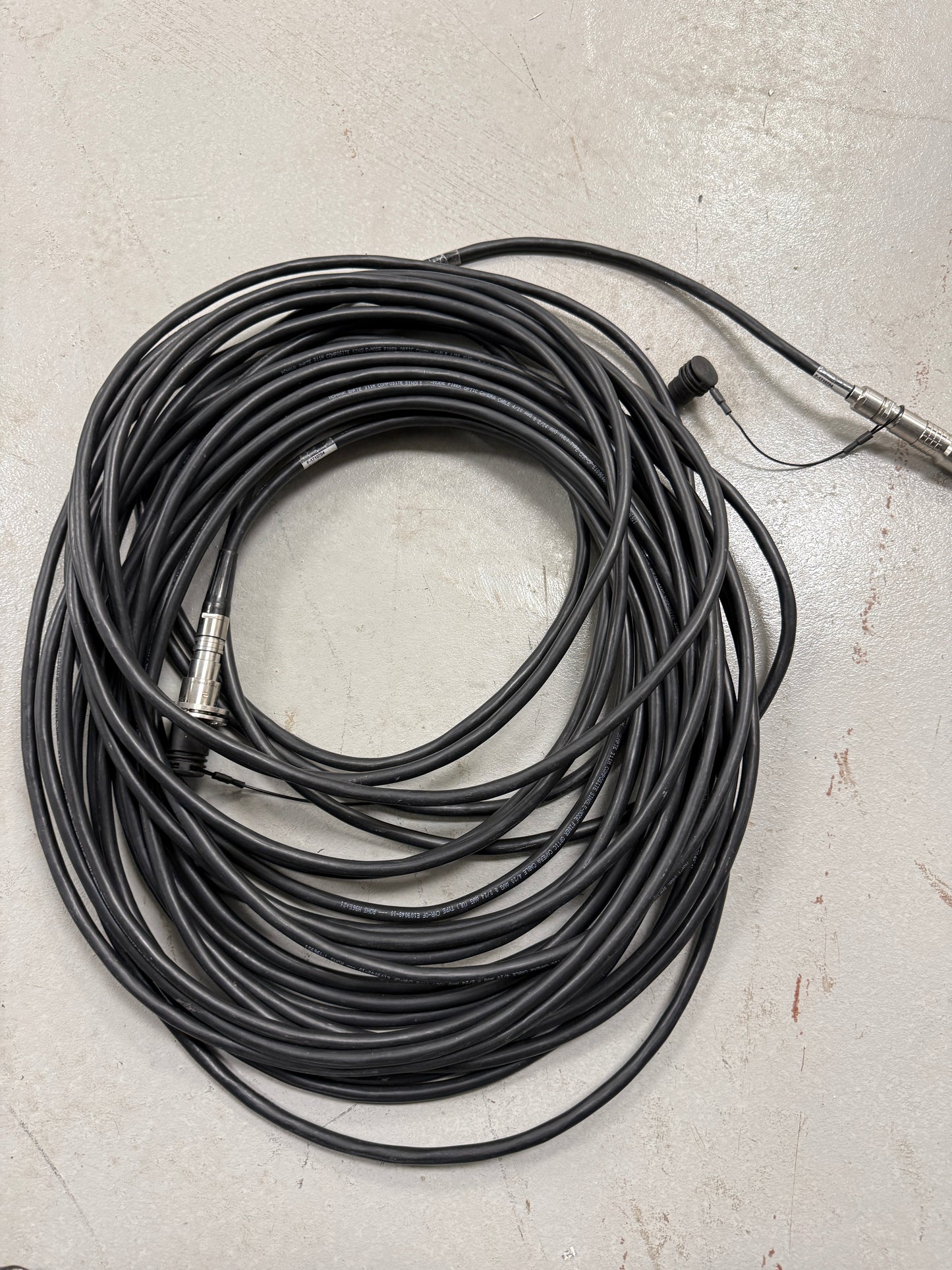 Camplex LEMO FGW-PHW Hybrid Fiber Optic Cable CFC-M2578135-01