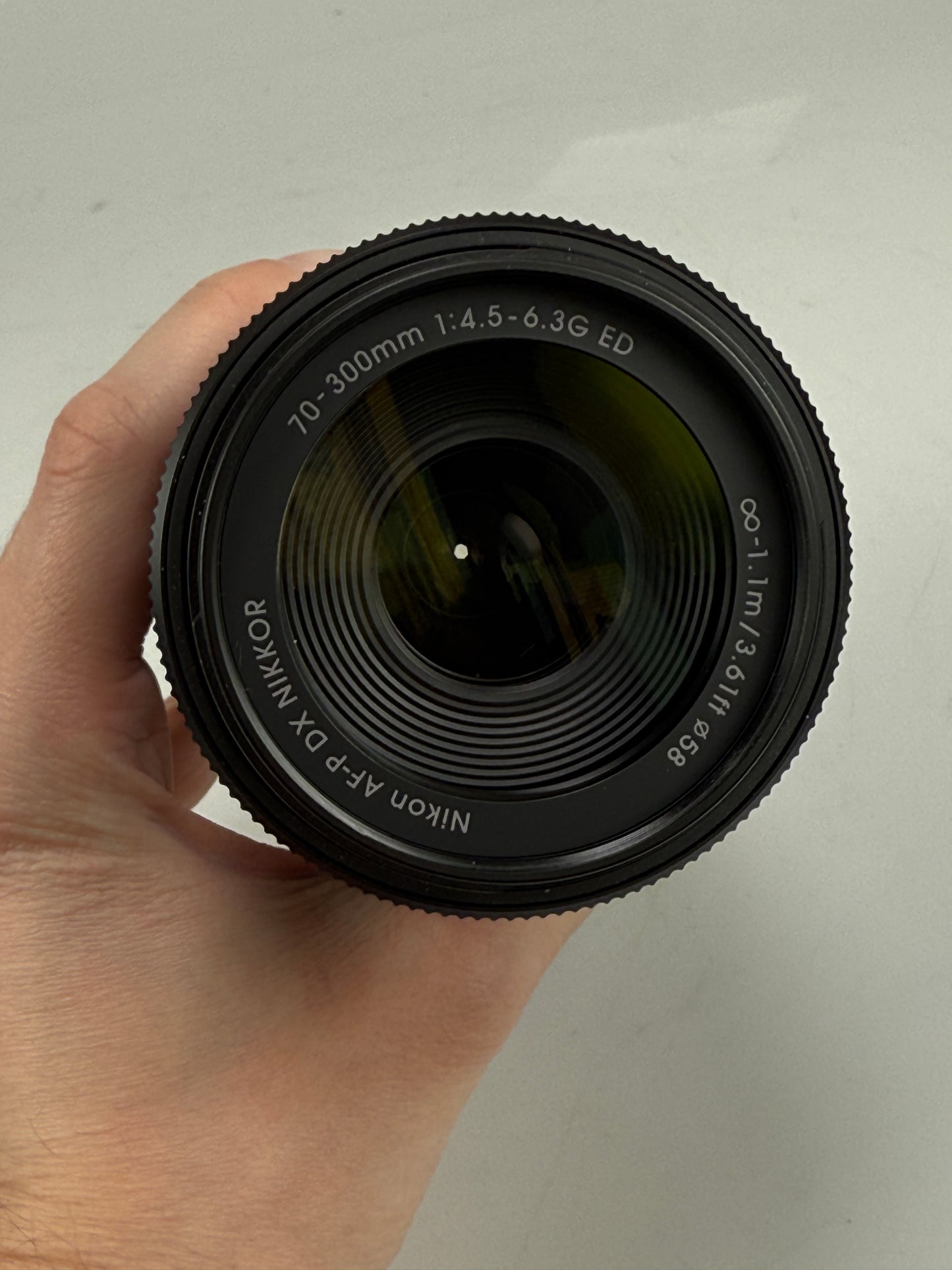 NIKON AF-P 70-300mm f4.5-6.3G ED DX Zoom lens