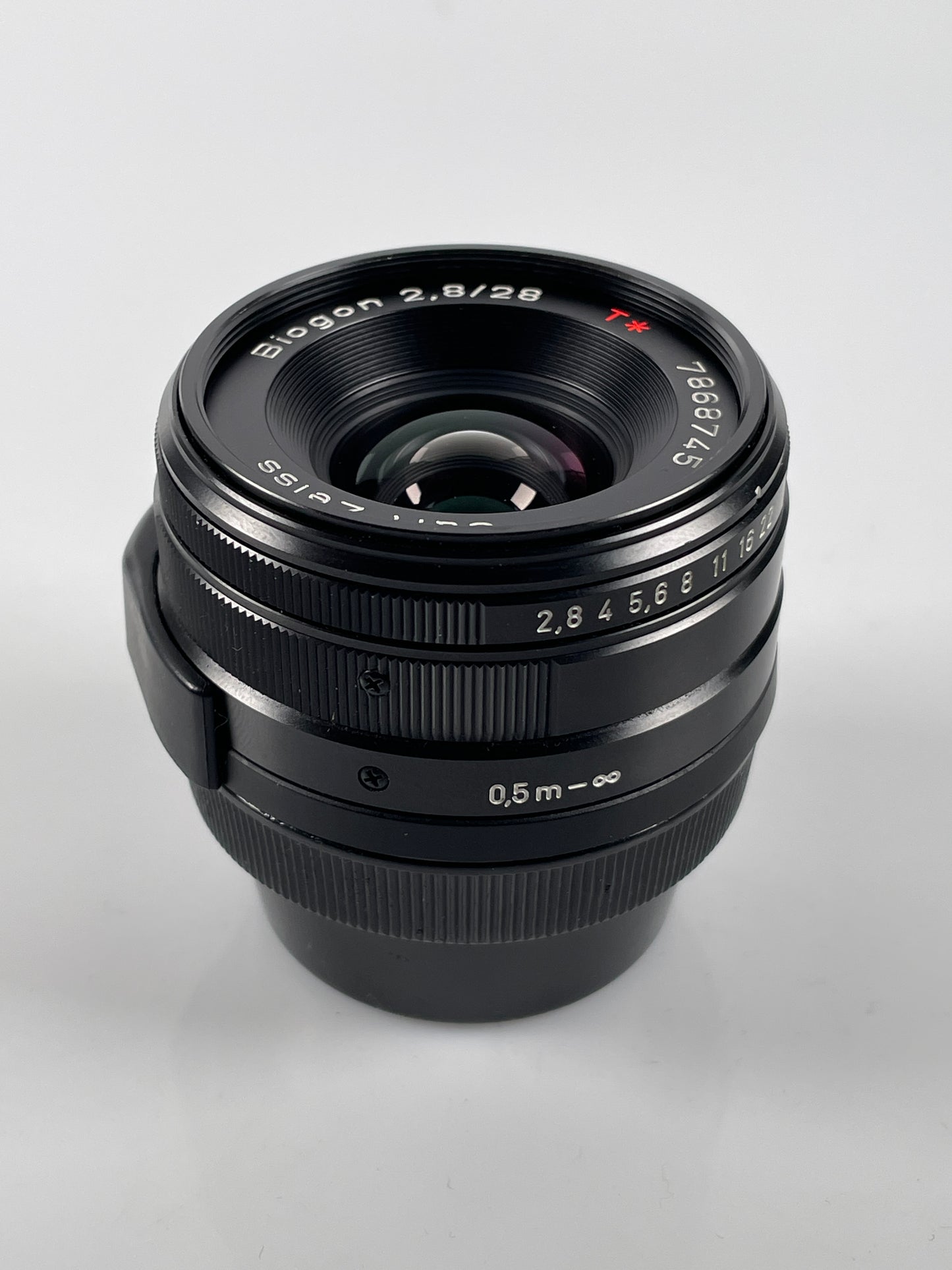 Contax 28mm f2.8 Zeiss Biogon T* Lens for G-Series (Black)