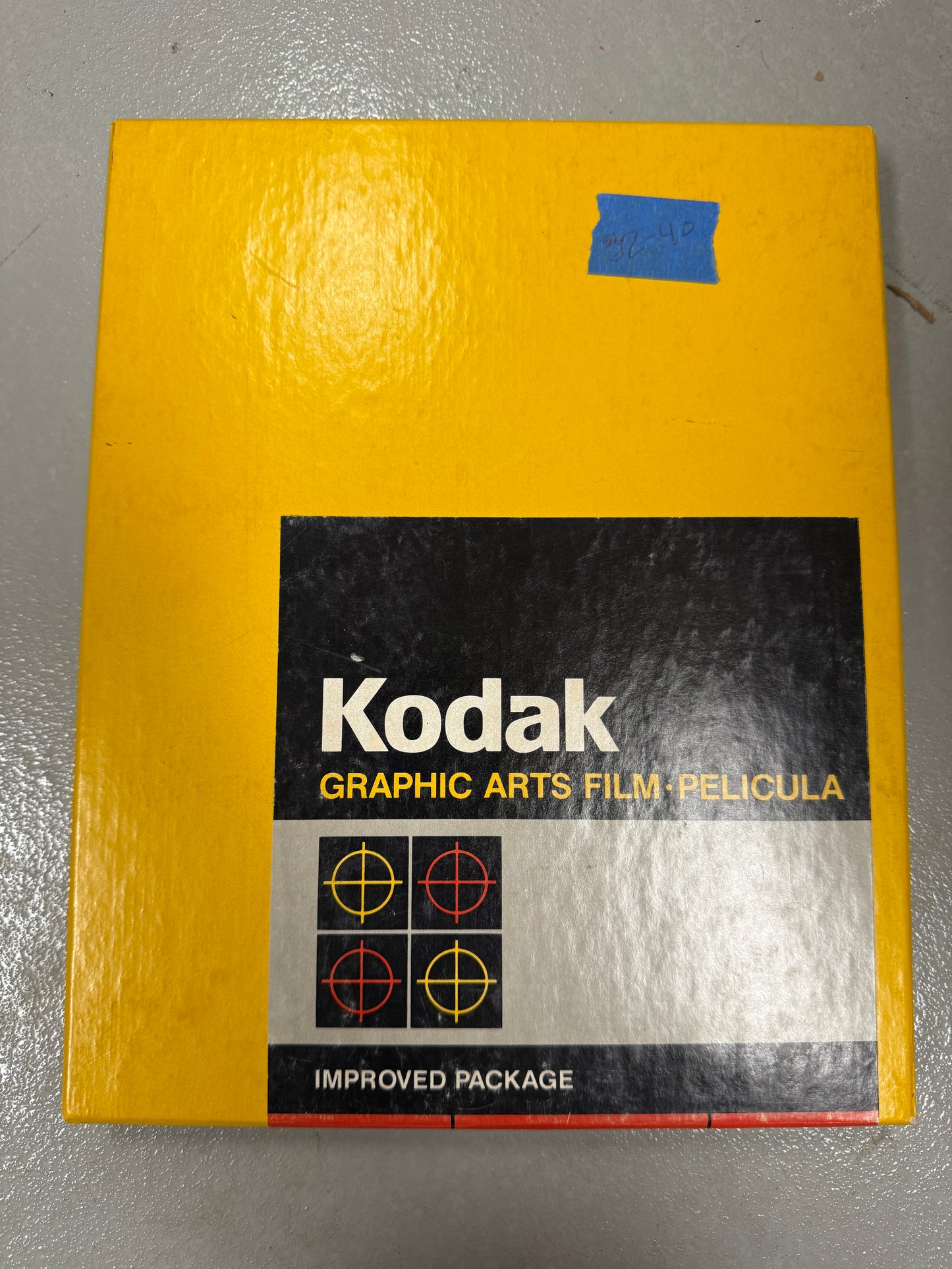 Kodak graphic arts kodalith contact 2571 sheets 8x10 32 sheets