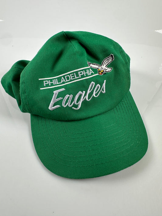 Philadelphia Eagles ANNCO snapback cap hat NFL vintage Kelly green