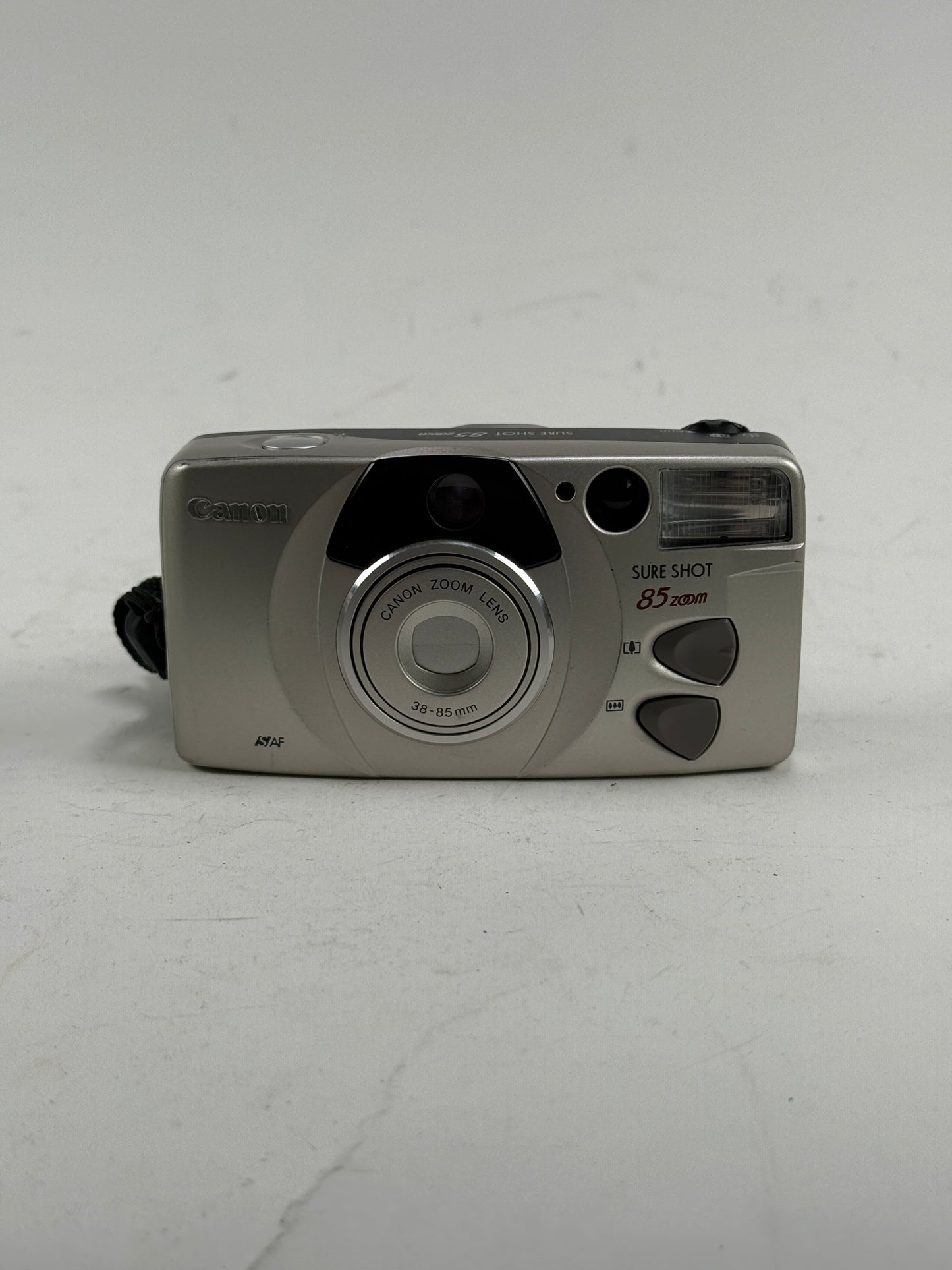 Canon Sure Shot 85 Zoom Platinum 38-85mm 35mm Film Point Shoot Camera