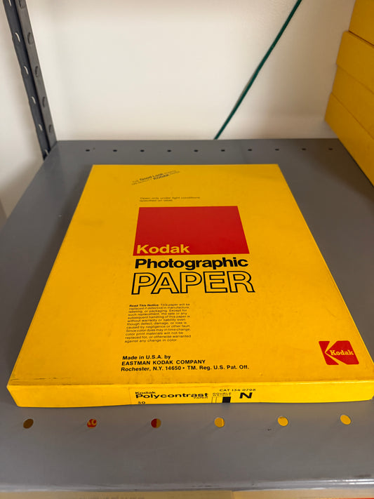 Kodak Polycontrast N double weight Photo Paper 50 Sheets 11x14 inch