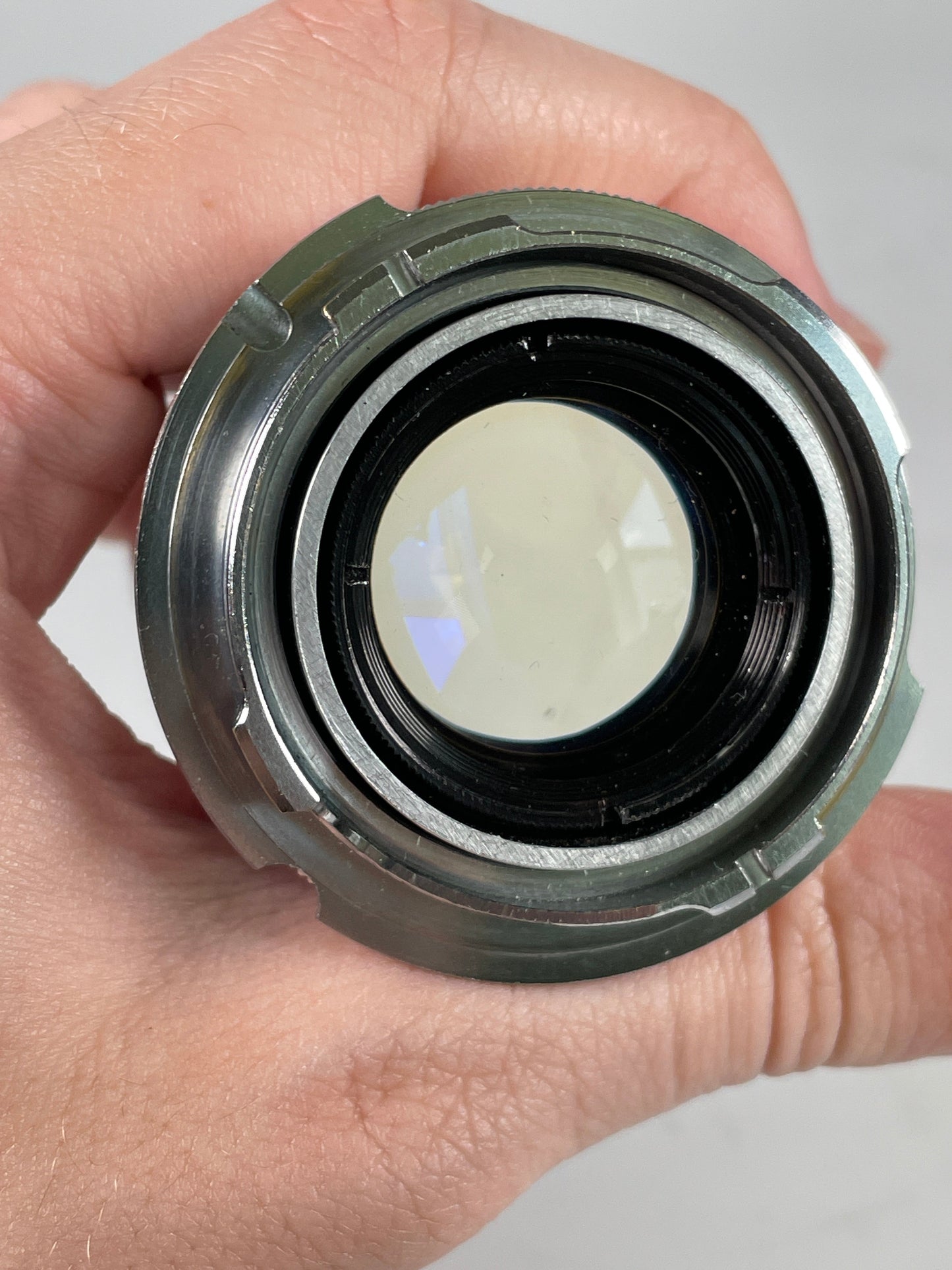 Russian Jupiter-3 5cm 50mm f1.5 Red P Lens FED Zorki Leica L39 LTM