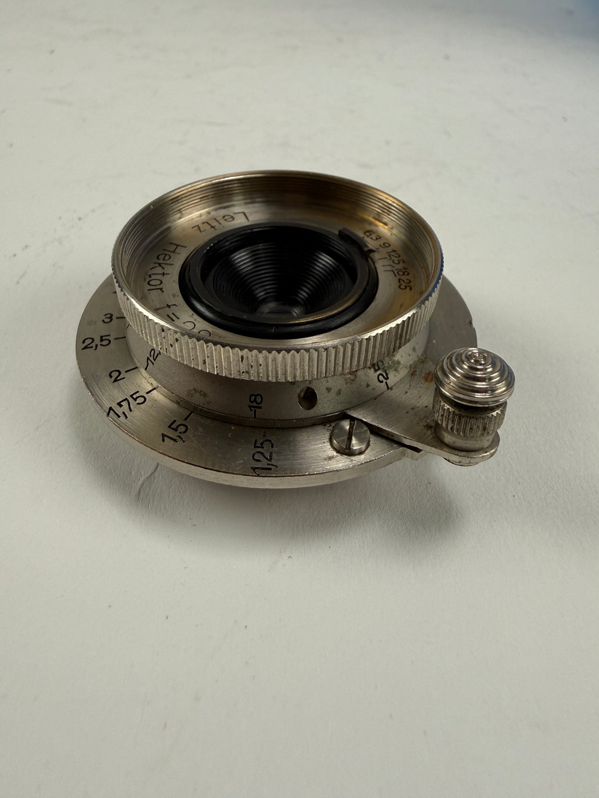 Leica leitz 2.8cm 28mm Hektor Nickle LENS ltm m39 RARE 1st batch