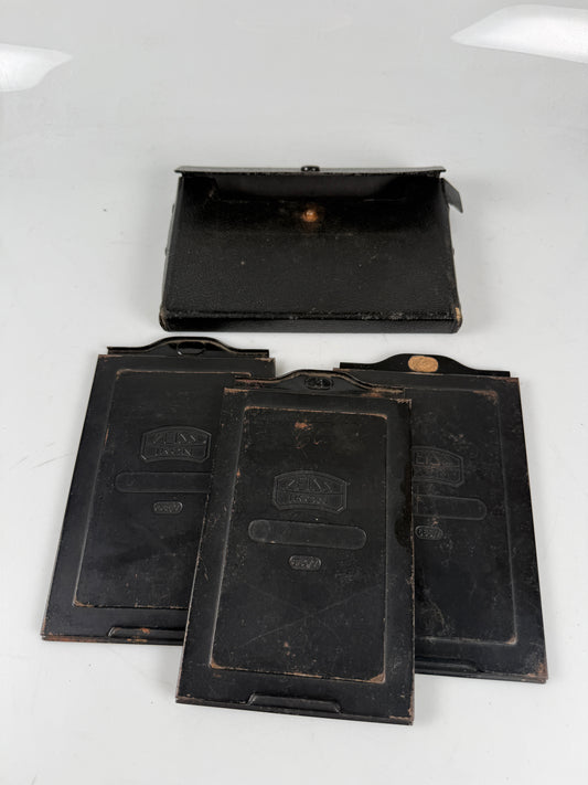 Zeiss Ikon film holder RARE 665/7 lot of 3