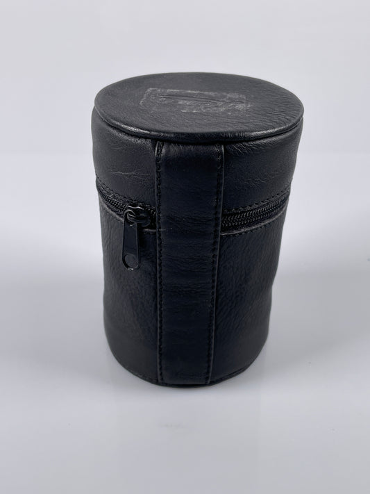 Leica E. Leitz Black Leather Lens Case for R lens