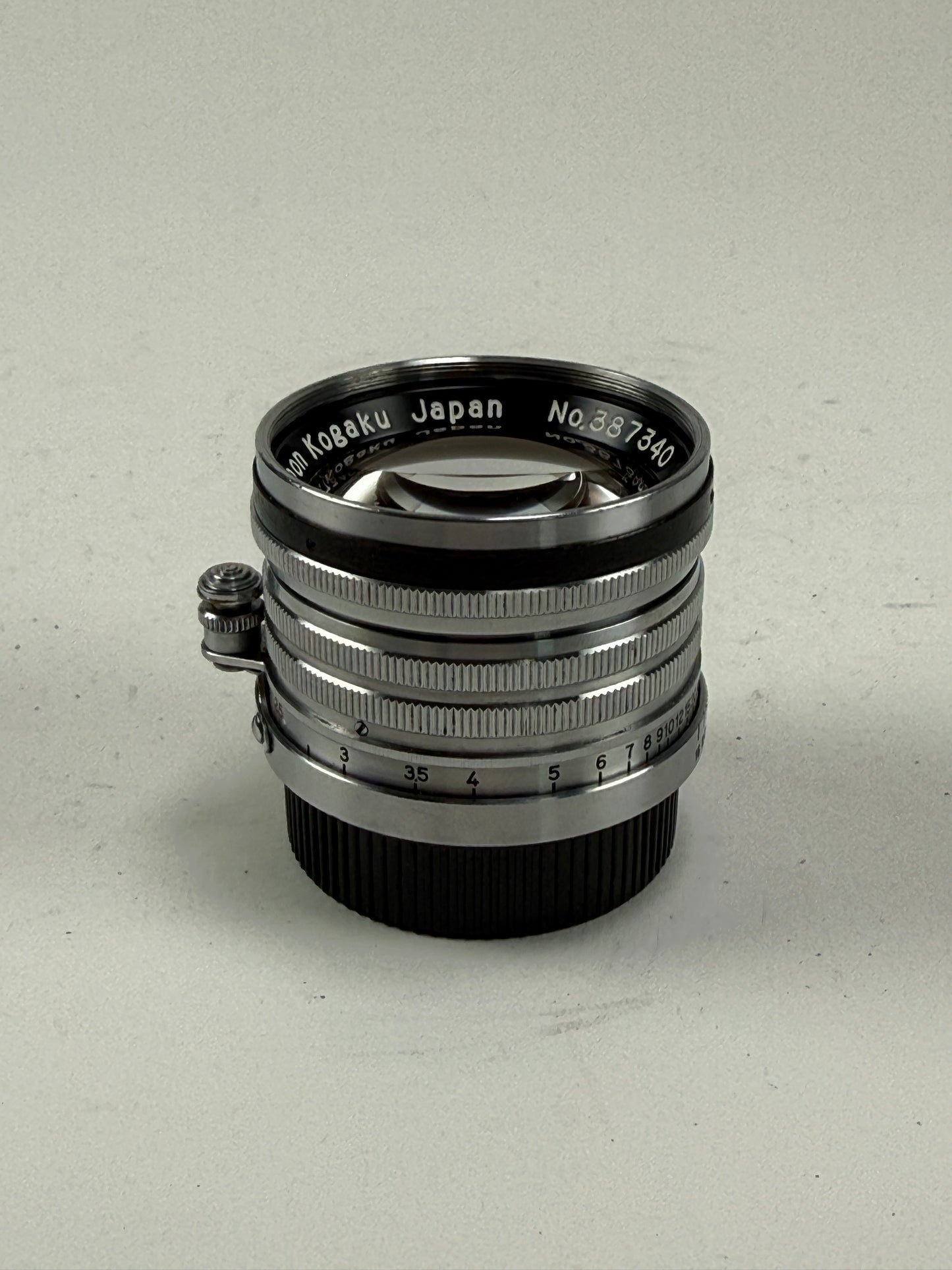 Nikon EP Black Rim NIKKOR SC S.C 5cm 50mm f1.4 Nippon Kogaku Japan Ltm