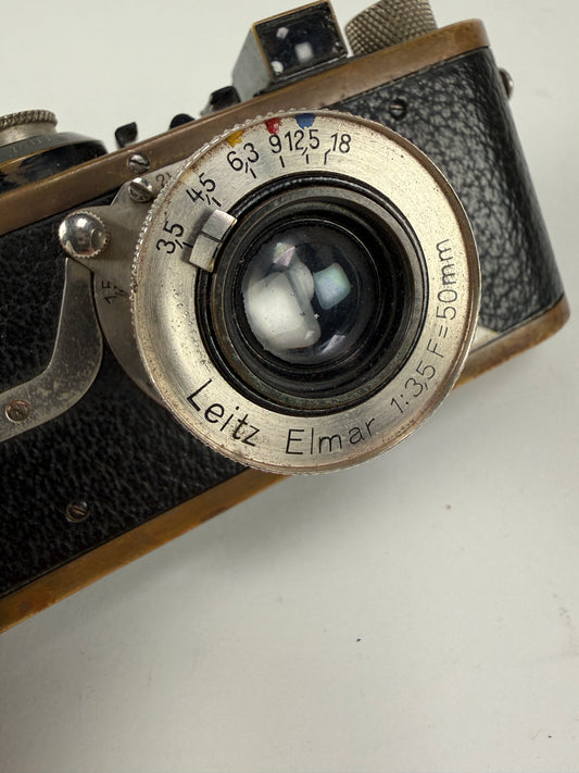 Leica Standard I Model A Black Paint Camera Screwmount Ltm Body 4 digit