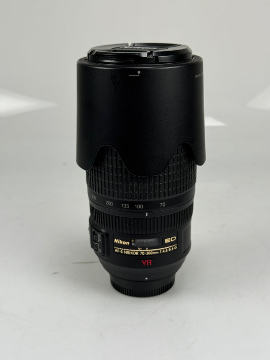 Nikon Nikkor AF-S 70-300mm f4.5-5.6 G ED VR IF Lens AFS