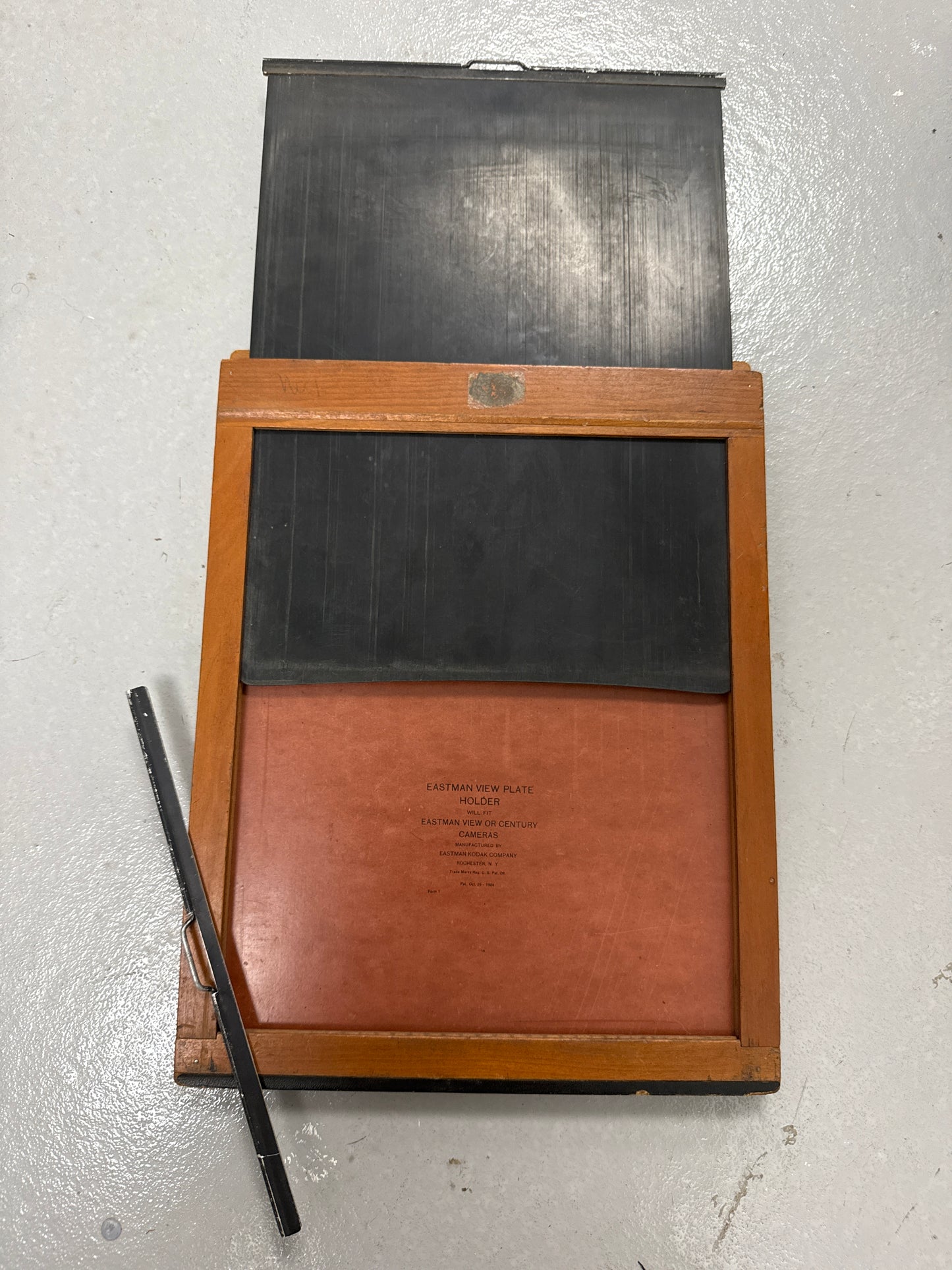 11x14 Wooden Large Format Plate/Film Holder Vintage RARE Kodak Eastman View