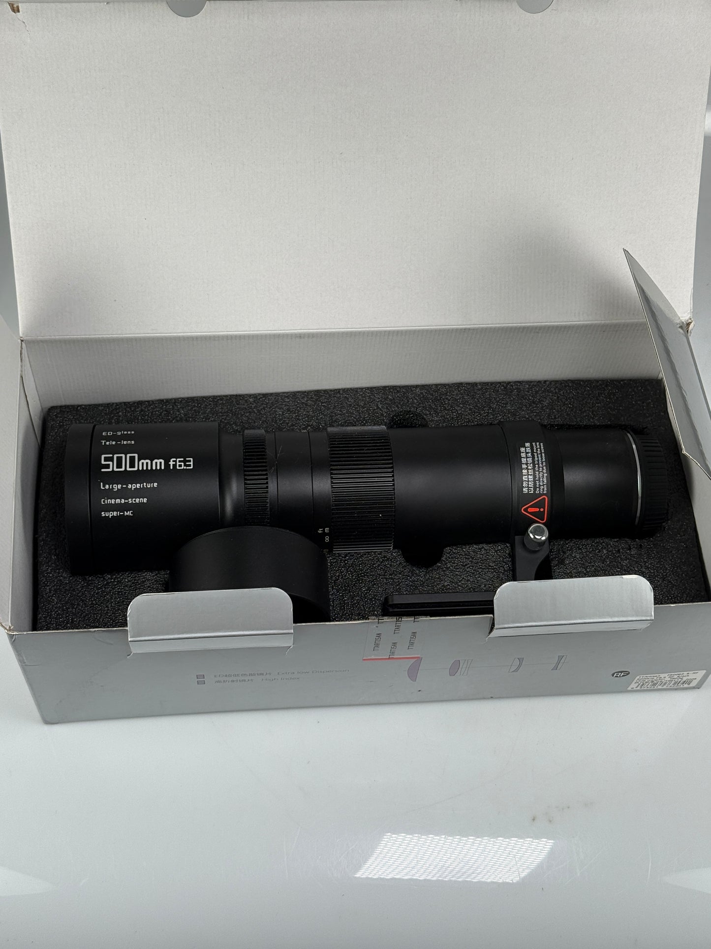TTartisan 500mm F6.3 Telephoto Mirrorless Lens for Canon RF