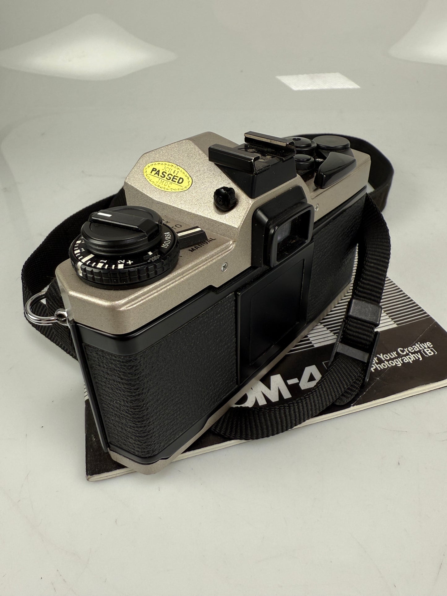 Olympus OM-4T Chrome 35mm SLR Film Camera