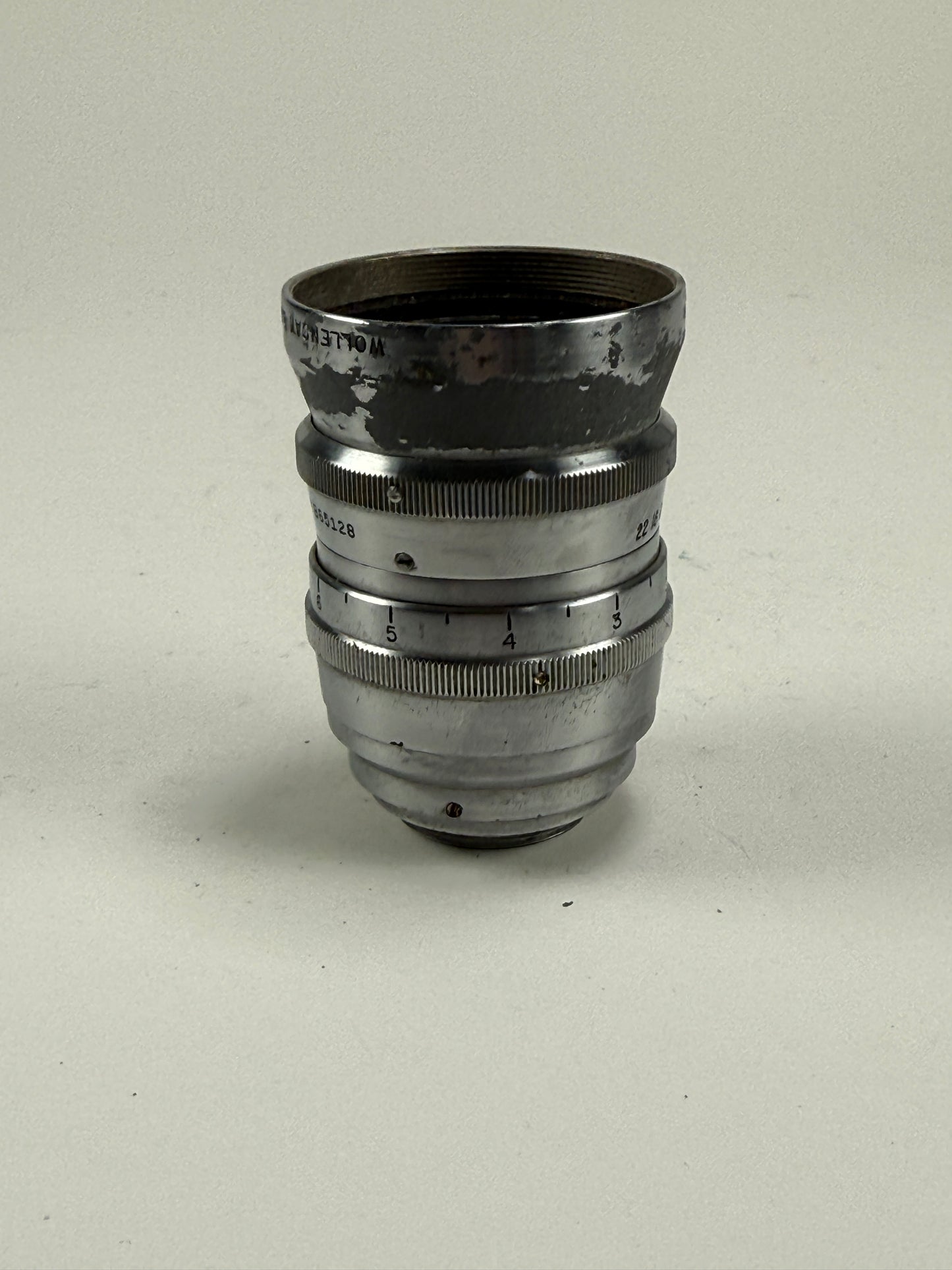 Wollensak Television Raptar 2.04 Inch 51.8mm F1.5 C Mount Lens Camera Adap M4/3 BMPCC Bolex RARE
