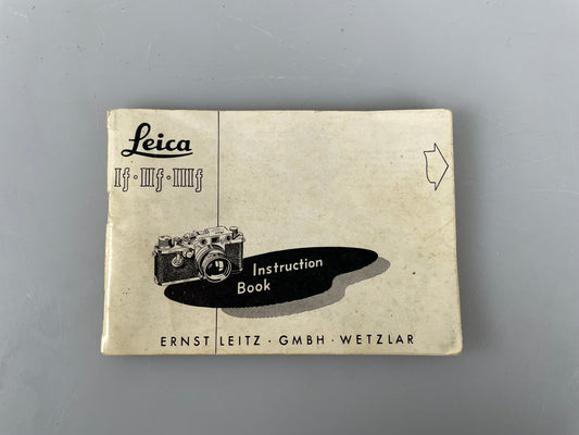 Leica If IIf IIIf CAMERA INSTRUCTION MANUAL GUIDE BOOK USERS MANUAL INSTRUCTIONS
