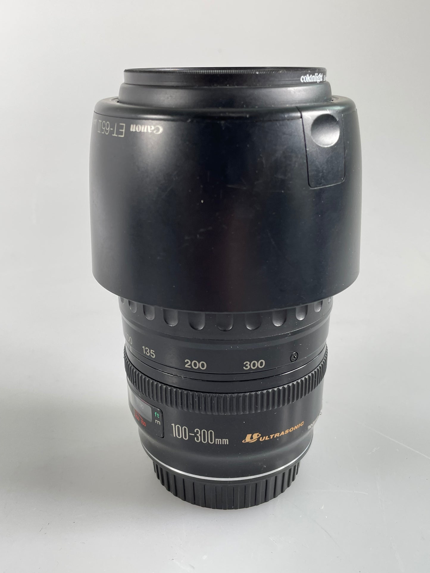 Canon 100-300mm f4.5-5.6 USM EF Mount SLR Camera Lens with Caps