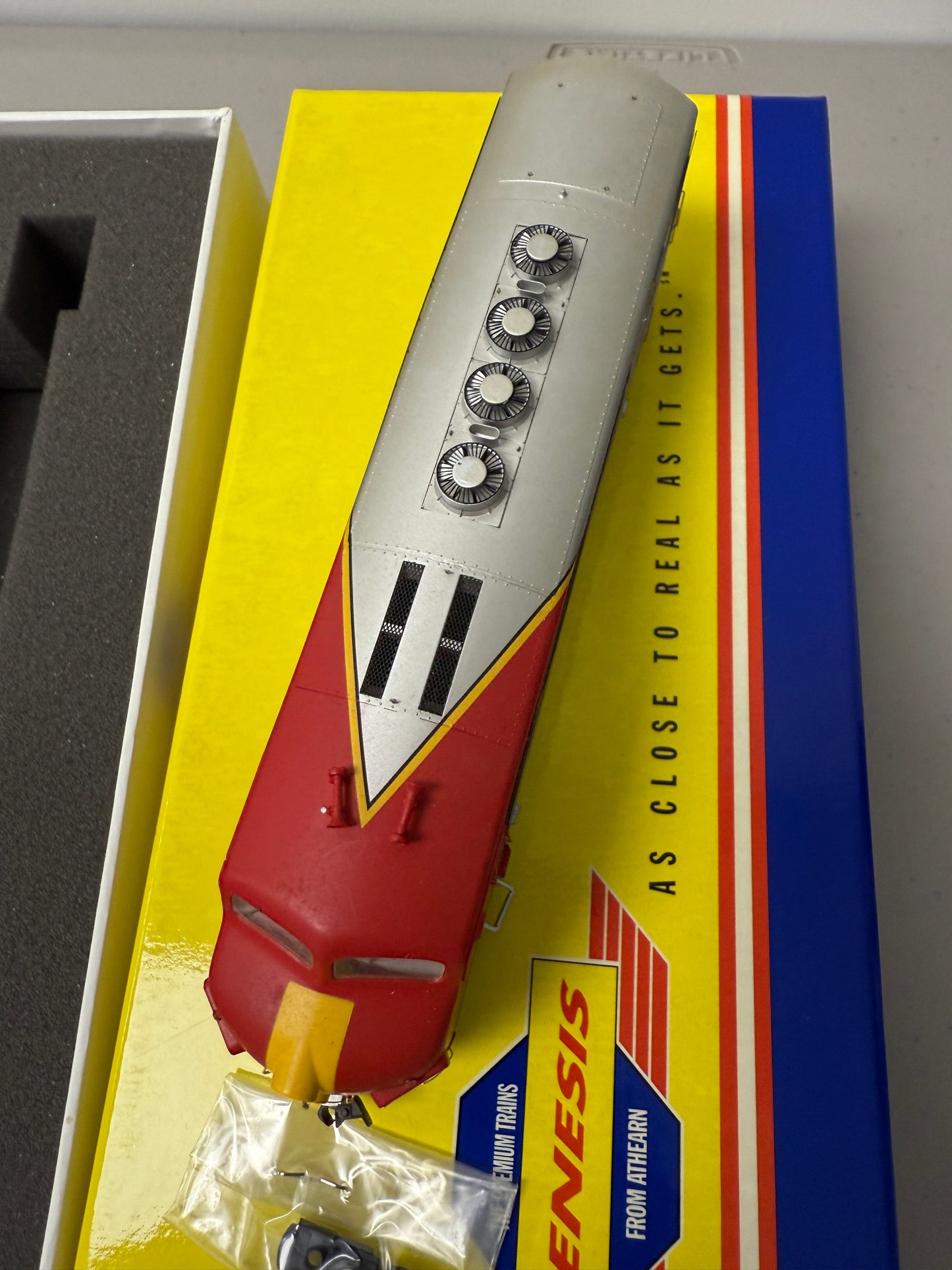 Athearn G1500AA Ho Genesis Santa Fe #21 F-7A Phase 1 Diesel #37L