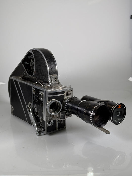 Vintage Cine Kodak Special II 16mm w/ Zoomar 1-3 inch f2.8 lens Film Camera