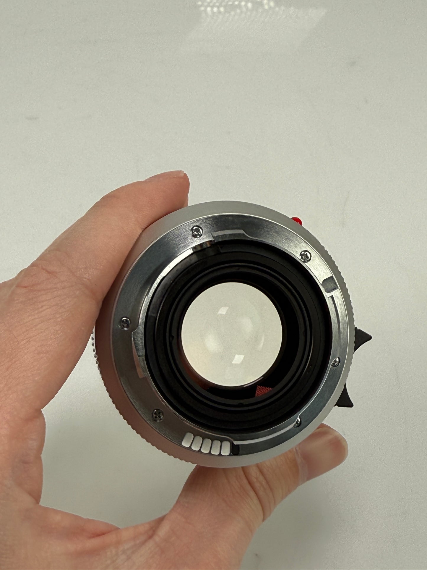 Leica Summilux-M 50mm f1.4 ASPH Chrome Silver M mount lens 11729